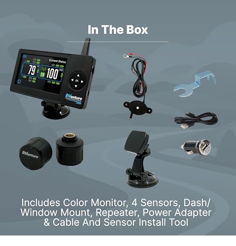 RV Tire Pressure Monitoring System