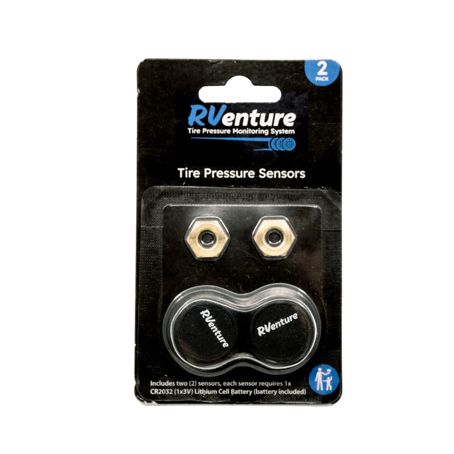 RVenture - 2-Pack Tire Sensor Expansion Pack